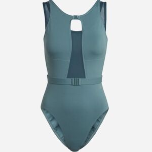 NWT Adidas Parley One Piece Swimsuit Size 0